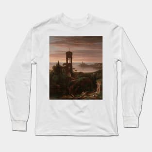 The Vesper Hymn by Thomas Cole Long Sleeve T-Shirt